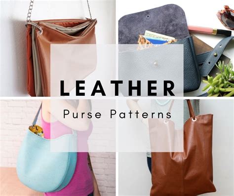 21 Free leather purse patterns – VickyMyersCreations