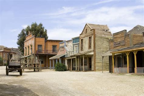 Western scenery stock photo. Image of movie, houses, dirty - 3347684