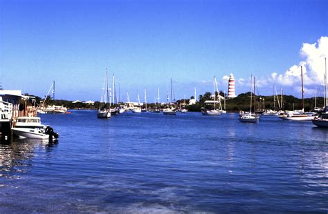 Bahamas 1989 (443) Abaco: Hope Town, Elbow Cay | Bootsfahrt … | Flickr