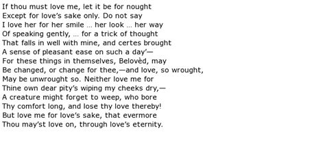 Elizabeth Barrett Browning Poems > My poetic side