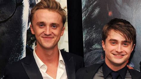 Daniel Radcliffe, Tom Felton Have 'Harry Potter' Reunion at NYC Play