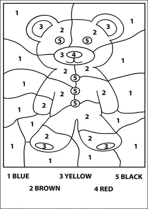 Coloring Pages With Number Codes - gamefromcoloring