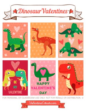 Free Printable Valentine's Day Cards for Kids