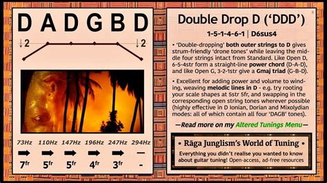 Double Drop D (‘DDD’) | D-A-D-G-B-D | HQ Tuning Notes & Info | World of ...