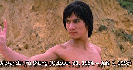 IN MEMORY OF: Alexander Fu Sheng (October 20, 1954 – July 7, 1983 ...