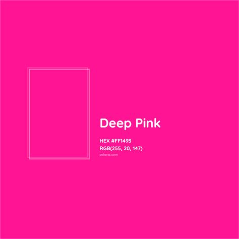 Deep Pink Complementary or Opposite Color Name and Code (#FF1493) - colorxs.com