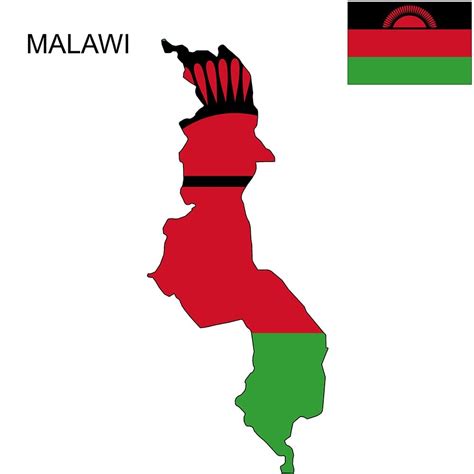 Malawi Flag Map and Meaning | Mappr