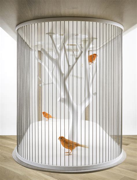 If It's Hip, It's Here (Archives): Archibird, A Combination Birdcage and Console Table by ...