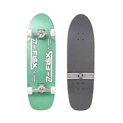 Z-Flex Jay Adams 'Metal Flake' Green 32" Complete Skateboard - Cruisin City