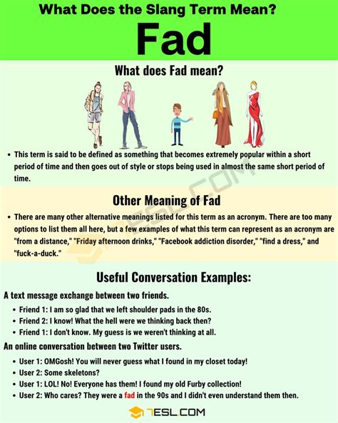 Fad Meaning, Origin and Examples • 7ESL