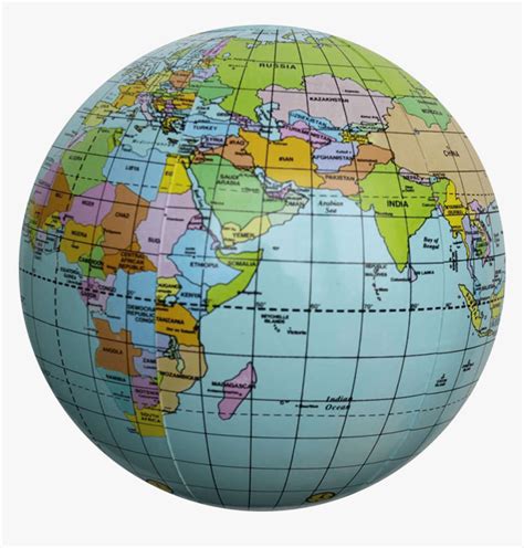 Collection Of Free Transparent Globe Geography - World Map Round Globe ...