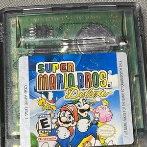 Game Boy Color. Super Mario Bros. Deluxe. Fully Tested. Authentic - Etsy