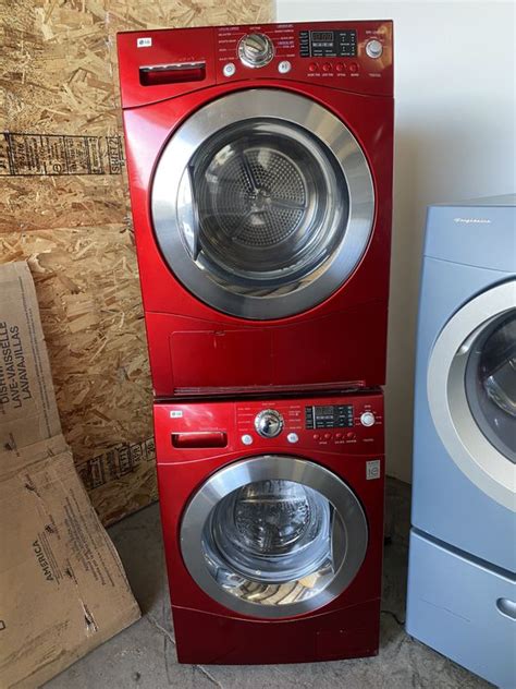 24 Stacked Washer Dryer Combo : LG WM3488HS 24 Inch Front Load Washer/Dryer Combo with 2.3 ...