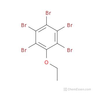 1,2,3,4,5-pentabromo-6-ethoxybenzene Structure - C8H5Br5O - Over 100 million chemical compounds ...