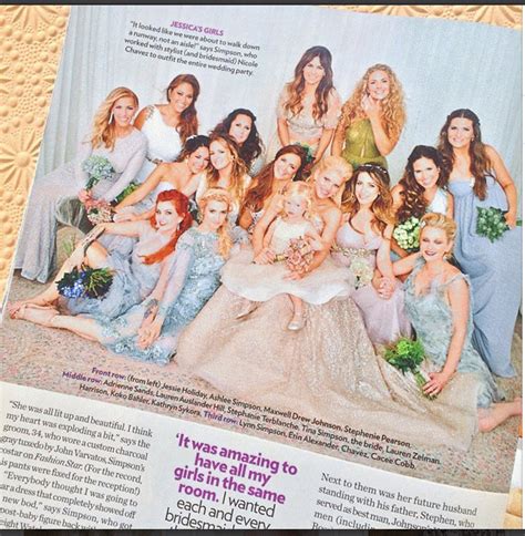 Jessica Simpson's Official Wedding Dress Pics + Her Bridesmaid Dresses ...