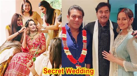 Salman Khan Secretly Married to Sonakshi Sinha Shocking Details ...