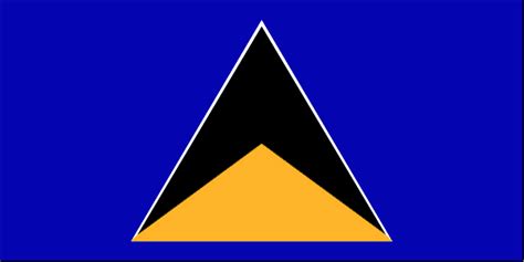 St. Lucia Flag and Description