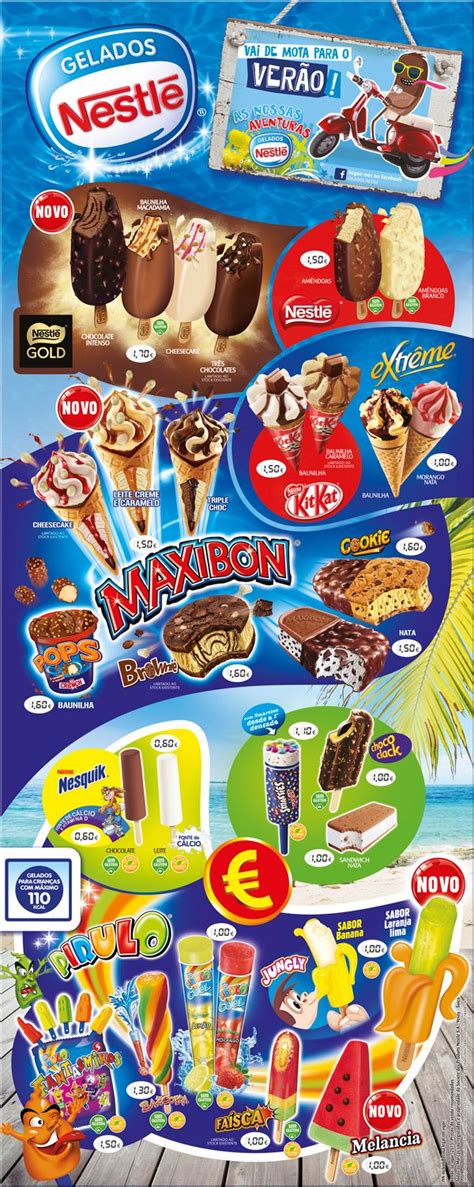 Nestlé Portugal second edition Ice Cream price board. http://www ...