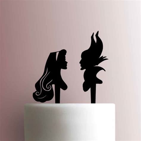 Sleeping Beauty - Maleficent Cookie Cutter Silhouette | JB Cookie Cutters