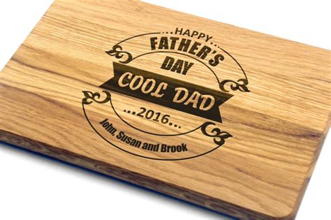 Engraved Cutting Board Fathers Day Gift. Gift for Father Gift