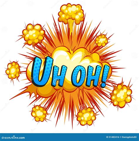 Uh Oh Stock Vector - Image: 51482416