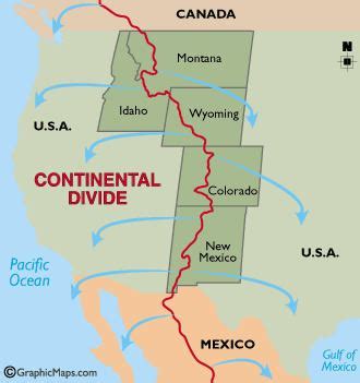 Continental Divide of the Americas - Alchetron, the free social encyclopedia