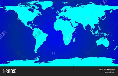 World Map World Ocean Image & Photo (Free Trial) | Bigstock