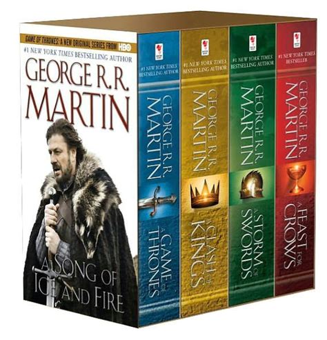 A Game of Thrones 4-Book Boxed Set (A Song of Ice and Fire Series) by ...