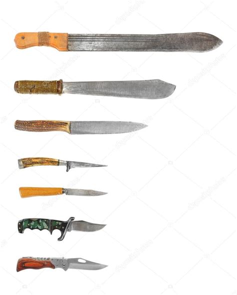 Collection of cutlass, knife — Stock Photo © vladvitek #33795283