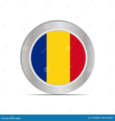 The National Flag of Romania is Isolated in Official Colors Stock ...