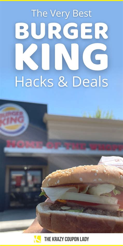 22 Burger King Coupons & Hacks to Get All the Free Whoppers in 2021 | Burger, Food discount ...