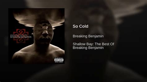 Breaking Benjamin - So Cold | Breaking benjamin, Soundtrack to my life, Universal music