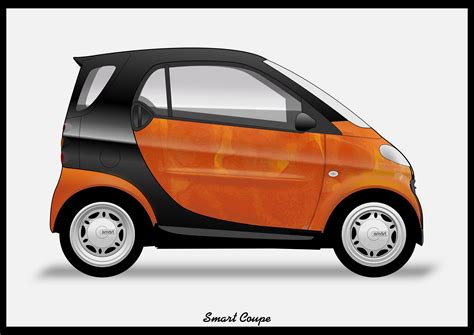 SMART CAR Colour Vector File Download .PDF .svg .png - Etsy