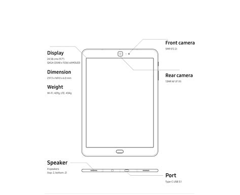 Specifications -Tech Specs - Samsung Galaxy Tab S3 | Samsung India