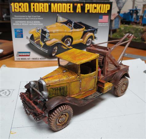 Tow Truck Conversion; just finished converting Lindberg's 1930 Ford ...