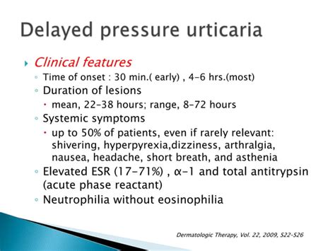 Physical urticaria | PPT