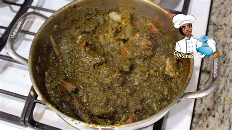 Cassava Leaf Soup | African food, Haitian food recipes, Food