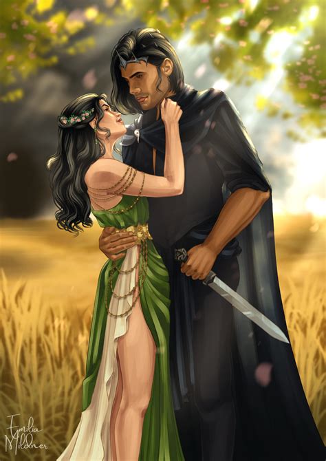 ArtStation - Elide and Lorcan - Hades and Persephone