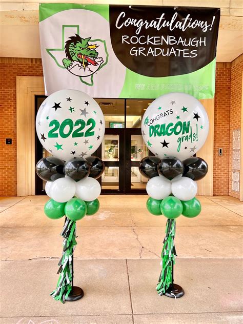 Elementary Graduation custom balloons in 2023 | Grad party decorations ...