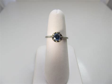 Vintage Ceylon sapphire engagement ring – Victorious