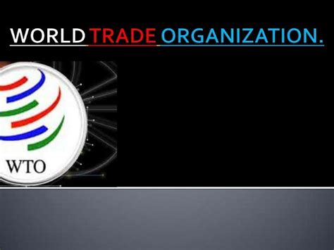 world trade organization