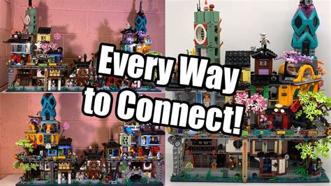 How Does The NEW Ninjago City Gardens Connect to the Other Ninjago City Sets? (ALL ORIENTATIONS ...