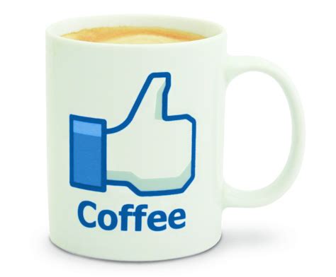 funny coffee mugs and mugs with quotes: Facebook Like Coffee Cup Mug