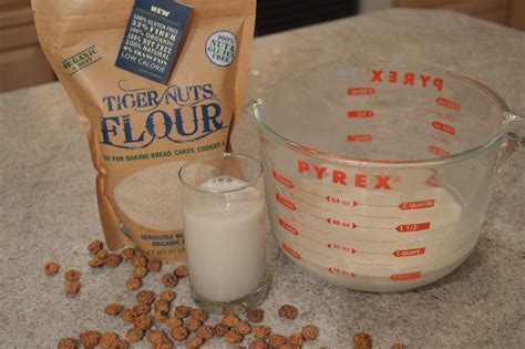 How to Make Tiger Nuts Milk from Flour: