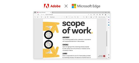 Adobe 和 Microsoft 攜手 透過 Microsoft Edge 為 14 億 Windows 用戶帶來領先業界的 Acrobat PDF 體驗 @3C 達人廖阿輝