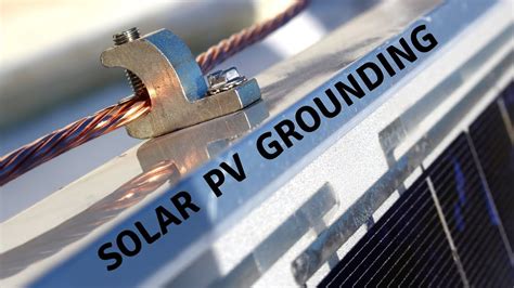 Grounding Solar PV System, DIY, on Pallets - YouTube