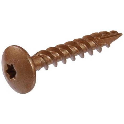 Hillman 3/8-in x 8-in Bronze Ceramic Truss Exterior Wood Screws in the Wood Screws department at ...