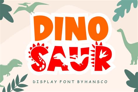 Dinosaur Font : Download Free for Desktop & Webfont