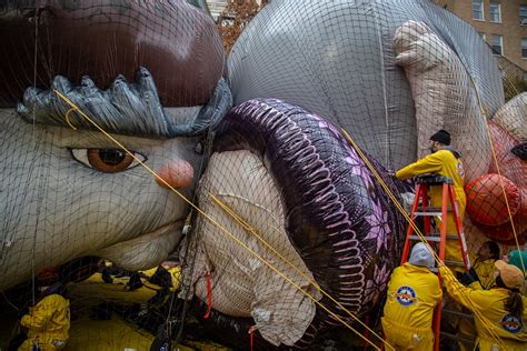 Macy's Parade Balloon Inflation | Photos from the inflation … | Flickr