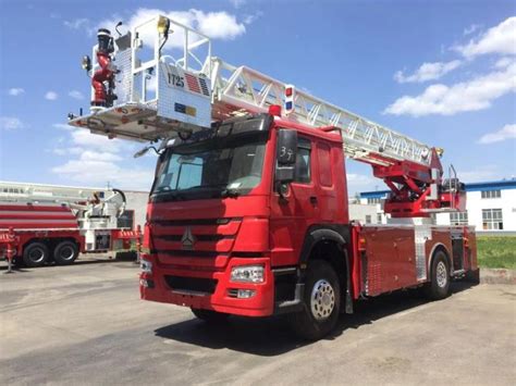 China High Quality 25M Aerial Ladder Fire Truck Manufacturers, Suppliers - Factory Direct Price ...